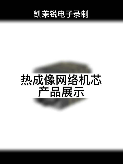 热成像网络机芯 产品展示