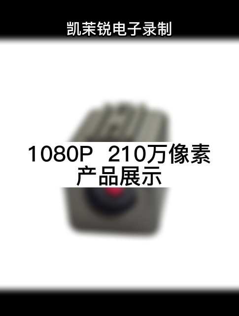 1080P  210万像素 产品展示