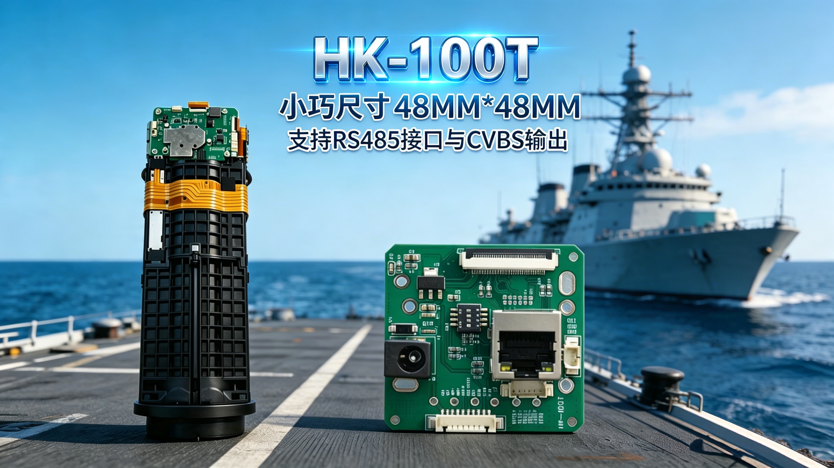 凯茉锐电子：KC9280M+HK-100T双芯驱动，护航舰船安全，科技赋能海洋未来