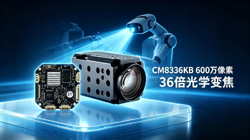 凯茉锐 CM8336KB+CM200Z 双模组，重塑 AI 机器人高精度视觉感知体系